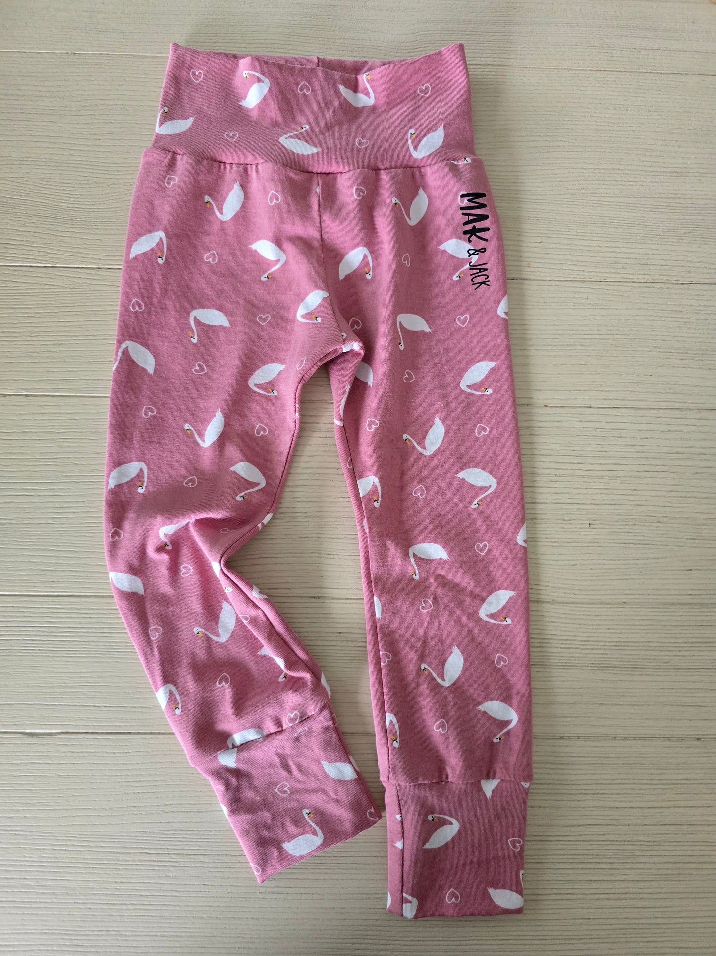 Pink swan