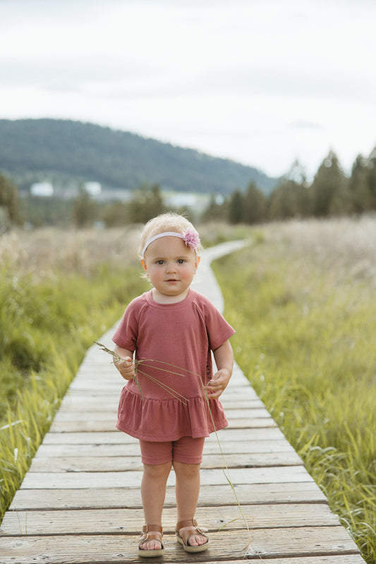 Peplum set