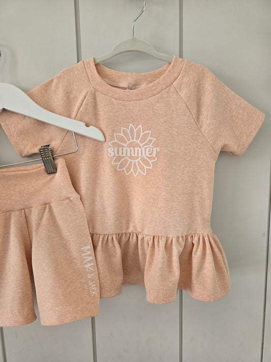 Peplum set