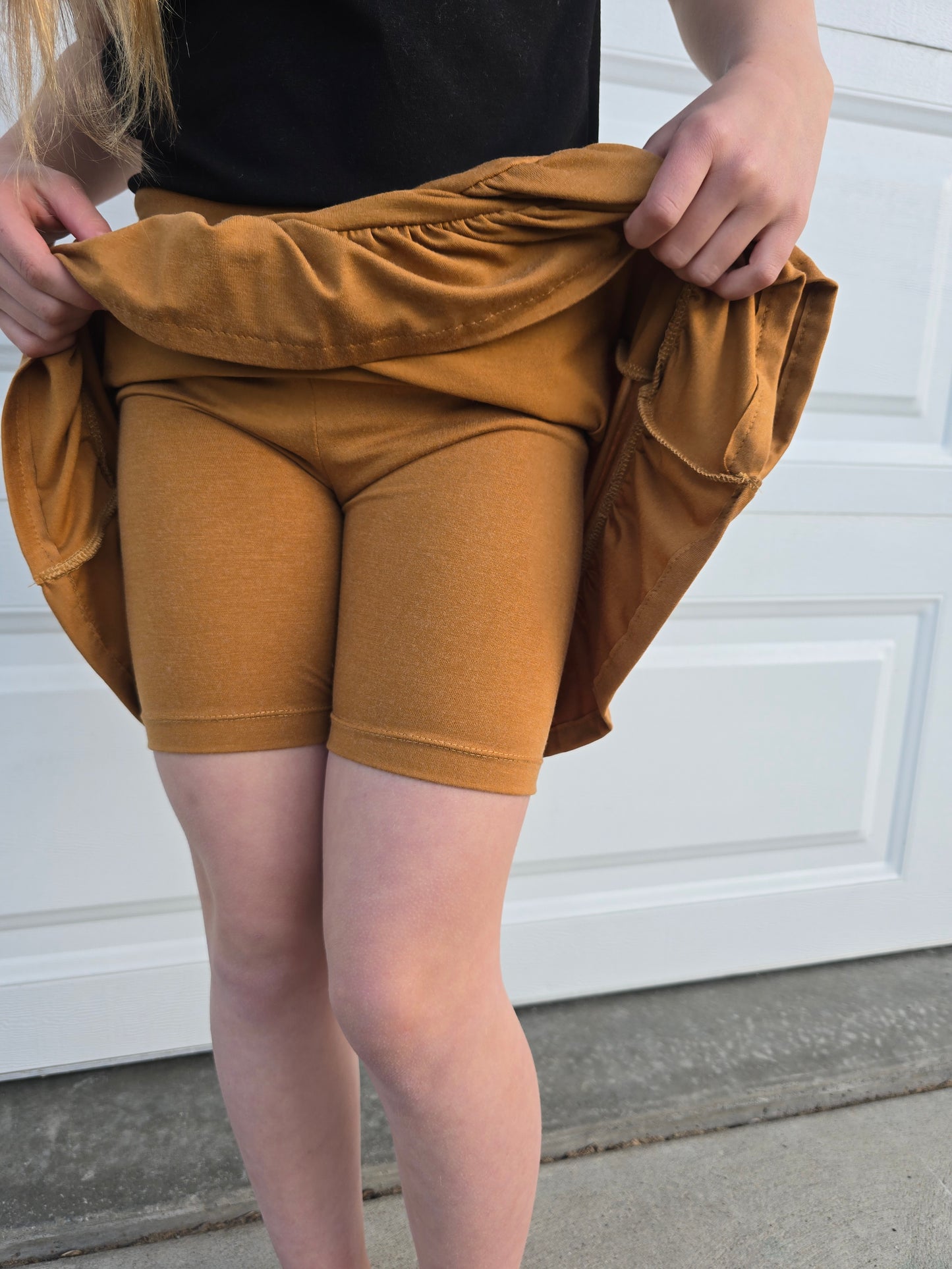 Shetland skort & ruffle tank