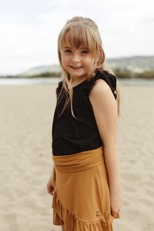 Shetland skort & ruffle tank